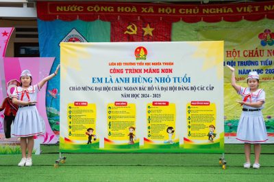 CÔNG TRÌNH MĂNG NON – EM LÀ ANH HÙNG NHỎ TUỔI