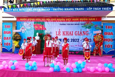 LỄ KHAI GIẢNG NĂM HỌC MỚI  2022-2023