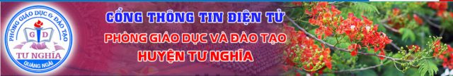 PHÒNG GD&ĐT TƯ NGHĨA